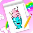 Icoon van programma: How to draw cute food