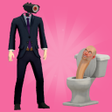 程序图标：Toilet Monster : Merge Ma…