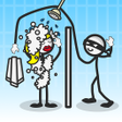 أيقونة البرنامج: Stickman Thief Puzzle Gam…