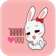Icon of program: WAStickerApps - Cute Bunn…