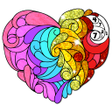 Icon of program: Valentine Glitter Paintin…