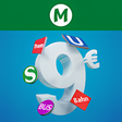 Symbol des Programms: 9-Euro-Ticket
