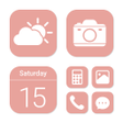 プログラムのアイコン：Wow Salmon White Theme