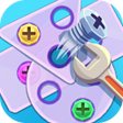 Ikona programu: puzzle Match-Screw clean