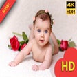 Icon of program: Cute Baby Girl HD Backgro…