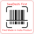 SwaDeshi First : Scan Barcode Find Product Origin