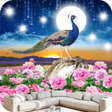 Icon of program: Peacock Wallpaper HD