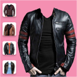 Ikona programu: Man Leather Coat Photo Ed…