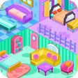 أيقونة البرنامج: New home decoration game
