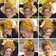 How to Tie A Head Scarf