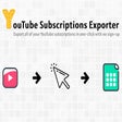 Yt Subscriptions Exporter