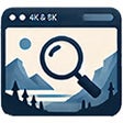 Programikonen: 4K & 8K Wallpaper Finder