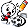 プログラムのアイコン:Soccer Puzzle : Draw Line