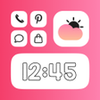 ไอคอนของโปรแกรม: Themes : Wallpaper Widget…