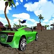 أيقونة البرنامج: Xtreme Beach Car Racing