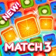 ไอคอนของโปรแกรม: Caramel Gummy Candy Match…