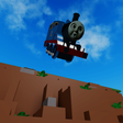 Thomas falls off a cliff