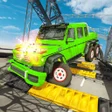 أيقونة البرنامج: Speed Bumps Car Crash