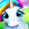 プログラムのアイコン：Baby Unicorn Run - Magica…