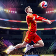 Ícone do programa: Volleyball 3D Offline Sim…