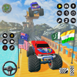Иконка программы: Mountain Car Stunt: Car G…