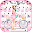 程序图标：Floral Bicycle Girl Keybo…