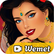 Programın simgesi: Wemet  Video Calls  Frien…