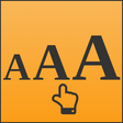 أيقونة البرنامج: Zeno Font Resizer