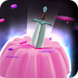 プログラムのアイコン：Knife Shooter - Candy Sla…