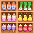 أيقونة البرنامج: Happy Grocery: Sort Chall…