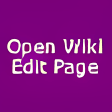Open Wiki Edit Page