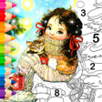 プログラムのアイコン：Christmas Cards Coloring …