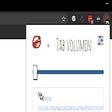 Biểu tượng của chương trình: Tab volumen