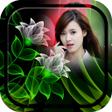 Icon of program: Neon Flower Photo Frame