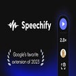 Icon of program: Speechify for Chrome