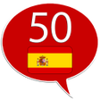 Biểu tượng của chương trình: Learn Spanish - 50 langua…