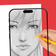 Ícone do programa: AR drawing sketch and pai…