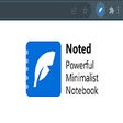 Noted - Minimalist Notebook