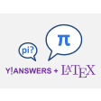 Latex for Yahoo Answers
