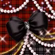 Plaid and Pearls Wallpaper