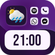 Icoon van programma: Themes Widget Wallpaper  …