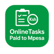 Online Tasks Paid to Mpesa icon