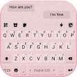 程序图标：Pink SMS Keyboard Backgro…