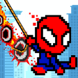 Rope Pixel Master: Rescue Hero