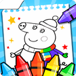 Icon of program: pepp piglet coloring rebe…