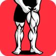 ไอคอนของโปรแกรม: Leg Workout: Learn Exerci…