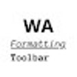 WA Formatting Toolbar