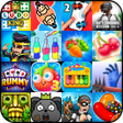 プログラムのアイコン：W Games App : Play  Win