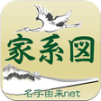 プログラムのアイコン：家系図アプリ by 名字由来net 戦国江戸時代と…