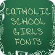 プログラムのアイコン：School Girls Font for Fli…
